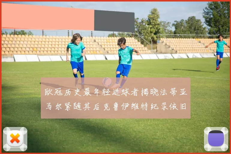 欧冠历史最年轻进球者揭晓法蒂亚马尔紧随其后克鲁伊维特纪录依旧保持